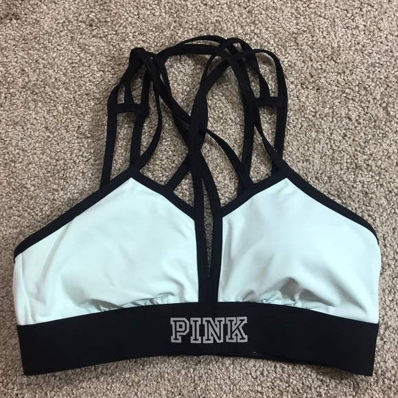 PINK Victoria's Secret Tops - NWT PINK VS Ultimate Strappy Sports Bra
